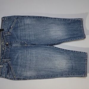 OLD Navy Classic Rise Denim Bermuda Shorts